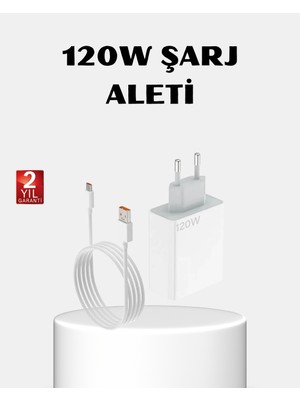 120W Type-C Hızlı Şarj Adaptörü – Akıllı Koruma ve Turbo Güç Desteği - Lisinya