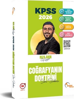 Doktrin Yayınları 2026 Kpss Coğrafya Soru Bankası