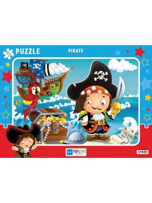 Blue Focus Pirate (Korsan) - Puzzle 72 Parça