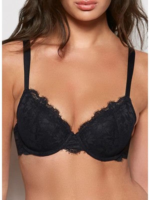 La Senza Siyah Kadın 60232622 Ls Balenli Sütyen