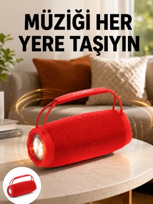 Ipx6 Su Geçirmez Bluetooth 5.1 Taşınabilir Hoparlör Çift 10W Yeni Nesil - Lisinya