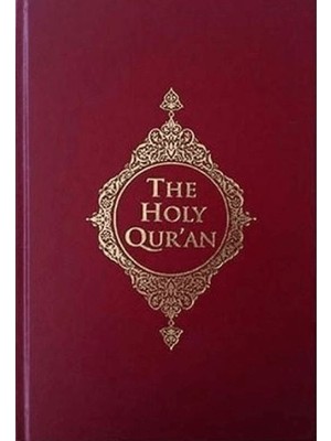 The Holy Qur'an (Kur'an-I Kerim Meali Ingilizce) Ciltli