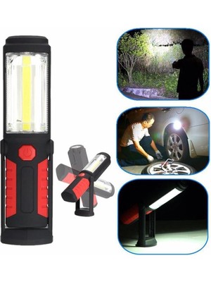 Royaleks Br S99 Cob LED Şarj Edilebilir Mıknatıslı Çalışma Feneri
