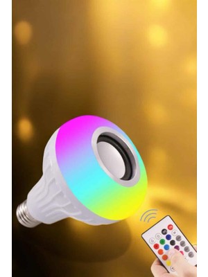 Lamba LED Hoparlör Dayanıklı ve Uzun Ömürlü Bluetooth Hoparlör - Lisinya