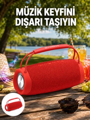Çevreleyen Sesli Rgb Destekli Kablosuz Taşınabilir Hoparlör Yeni Nesil - Lisinya