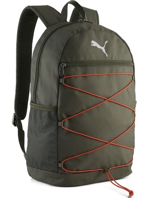 Happy Trend Puma Unisex Yetişkin Sırt Çantası, Dark Olive, x