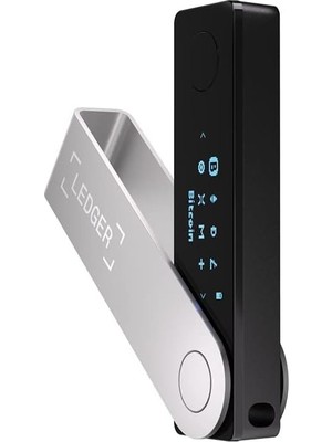 Happy Trend Ledger Nano x Cüzdan (Oni̇ks Si̇yahi) - Bluetooth - Güvenle Dijital Varlık Alın, Yönetin, Artırın