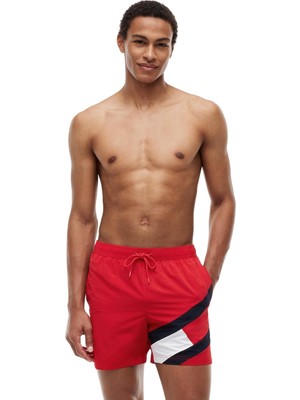 Happy Trend Tommy Hilfiger Erkek Orta Ipli Yüzme Şortu