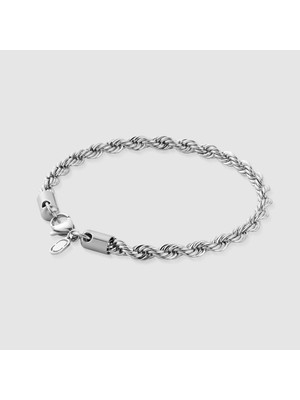 Parla Halat Bileklik 5mm – Gümüş Renk