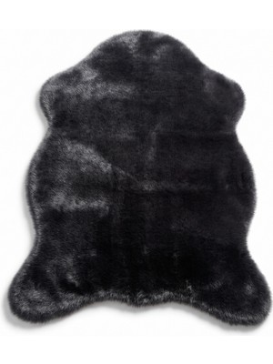 Merplush Peluş Post Halı 120X150 cm Süet Taban Yumuşak Kürk Görünümlü Yatak Odası Halısı