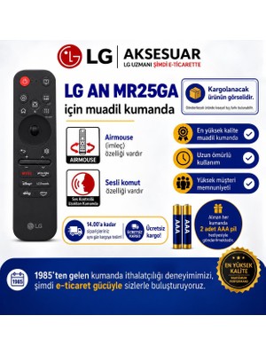 Suntel Lg An MR25GA Ses Komutlu Airmouse Özellikli Kumanda