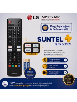 Suntel Lg LCD Tv Uyumlu Kumanda