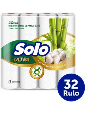 TeknoKapsül Solo Ultra Tuvalet Kağıdı 32'li