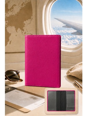 Boldy Pasaport Kılıfı - Pasaport Cüzdanı - Pasaport Koruma Kabı - Pasaport Koruyucu - Pasaportluk - Passport Cover - Travel Wallet