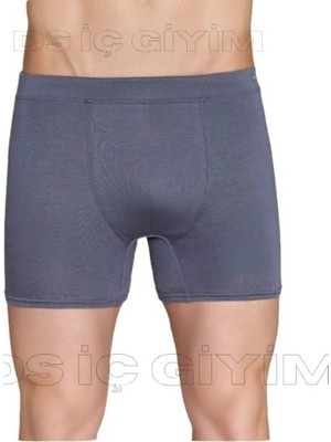 Berrak 4434 Erkek Likralı Micro Modal Boxer Tekli