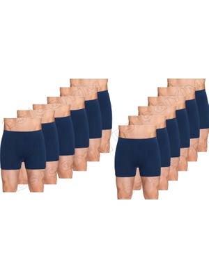 Berrak 4434 Erkek Likralı Micro Modal Boxer 12 Adet