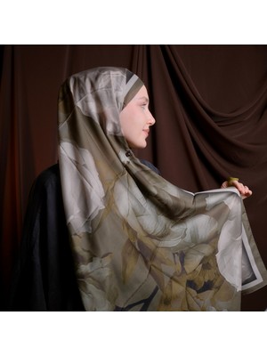 Soft Lotus Desen Cherry Şal – Kaymaz Doku – Yazlık/kışlık - 75X185