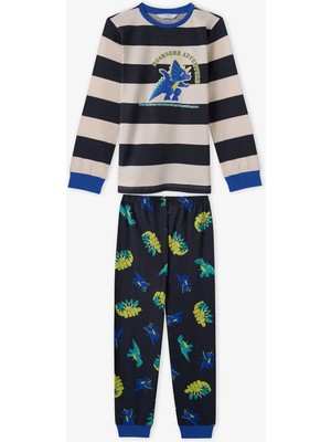 Penti Erkek Çocuk Roarsome Pamuklu Uzun Kollu Pijama Takımı