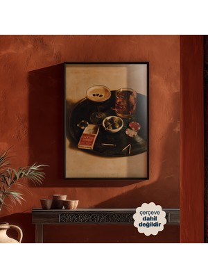 Persona Istanbul Artificial Collection "kokteyl" - Vintage Poster (Çerçevesiz)