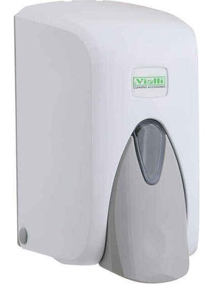 Vialli S5 Hazneli Sıvı Sabun Dispenseri 500 ml Beyaz