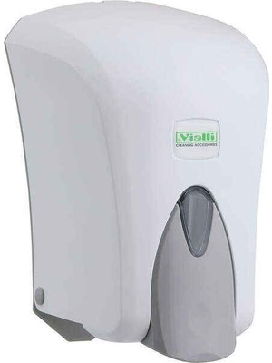 Vialli F6 Hazneli Köpük Sabun Dispenseri 1000 ml Beyaz