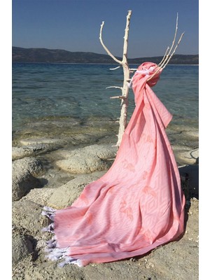 Quattro Home Flamingo Peştemal - Somon