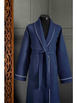 Quattro Home  Unisex Soho Pike Bornoz - Lacivert