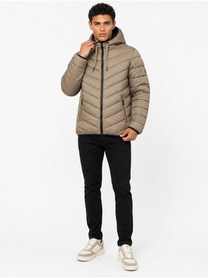 Loft Regular Fit Bej Erkek Mont LF2043698