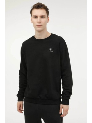 Lumberjack SN75 C Neck Sw 6pr Siyah Erkek Sweatshirt A102696693