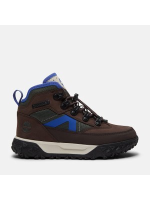 Timberland Motion 6 Mid Bungee Waterproof Sneaker Çocuk Kahverengi Günlük Ayakkabı TB0A5M99AFK1