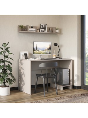 Roomart Mode Raflı Çalışma Masası , Çalışma Ofis Masası , Bilgisayar Masası