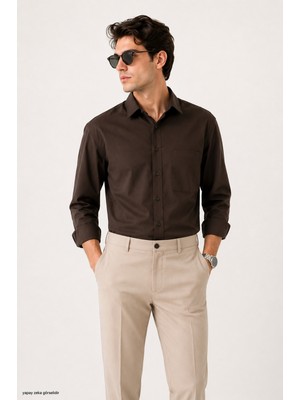 Modaplaza Erkek Tencel Slimfit Gömlek 2026-1