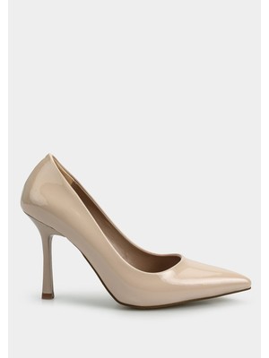 ProvoQ Bej Kadın Stiletto