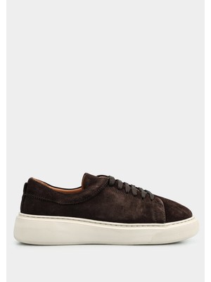 ProvoQ Kahve Deri Kadın Sneaker