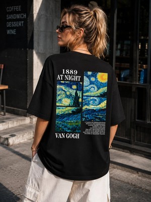 Enb1r Moda Unisex Basic Regular Kalıp Bisiklet Yaka Kısa Kollu Detay Baskılı Günlük Tişört