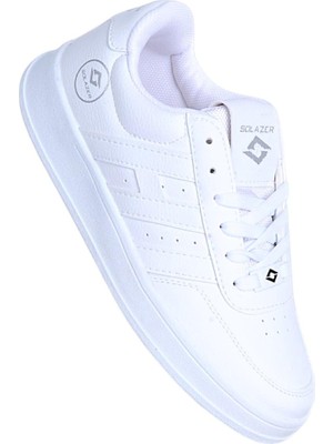 Solazer 037 Zn Cilt Beyaz Kadın Sneaker Ayakkabı