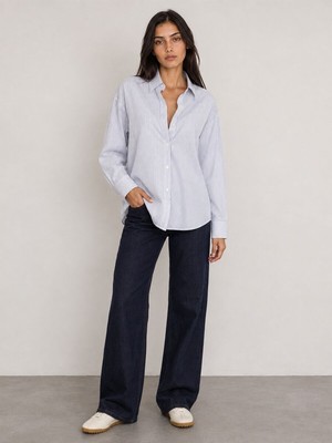 Loft Loose Fit Kadın Gömlek U.kol