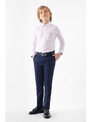 Doctor Junior Lacivert Erkek Çocuk Klasik Kumaş Pantolon