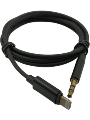 Ankaverse® iPhone Lightning Aux Araç Dönüştürücü Ses Kablosu 35 mm Jack Girişli