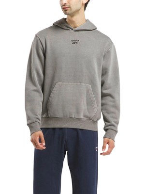 Reebok Rı Washed Oth Hood Siyah Erkek Sweatshirt