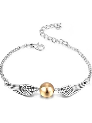 TeknoKapsül Snitch Golden Harry Potter Unisex Bileklik