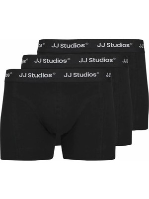 Jack & Jones Jack Jones Soho Solıd 3 Lü Paket Erkek Boxer 12280164