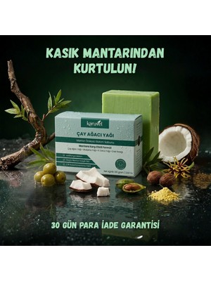 Karuvel® Mantar Karşıtı Çay Ağacı Bakım Sabunu - 1 Adet