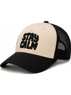Dorian Cap Siyah Beyaz Nakışlı Unisex Şapka