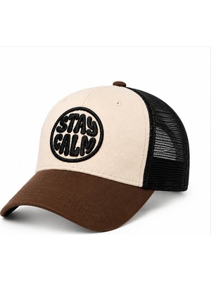 Atlas Cap Unisex Kahverengi Siperli Fileli Şapka