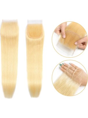 TeknoKapsül Peruk Tepesi Platin Renk (Closure) 14INCH