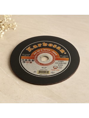 TeknoKapsül 230 mm Inox Metal Kesici Disk 1,92 Mm? 22 mm Delik