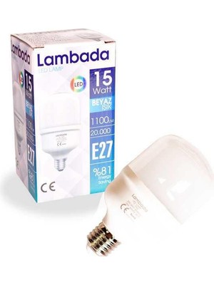 TeknoKapsül 15W Torch Beyaz LED Ampül 1 Adet