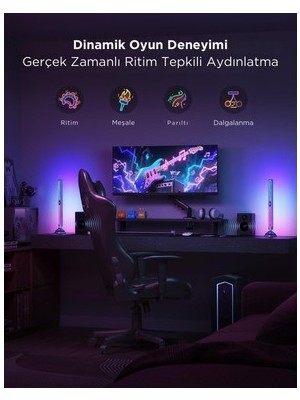 TeknoKapsül Rgb LED Aydınlatma Barları, Modern Tasarım ve Güç