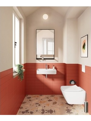 TeknoKapsül Kolay Montajlı Krom Lavabo Sifonu ile Pratik Kullanım